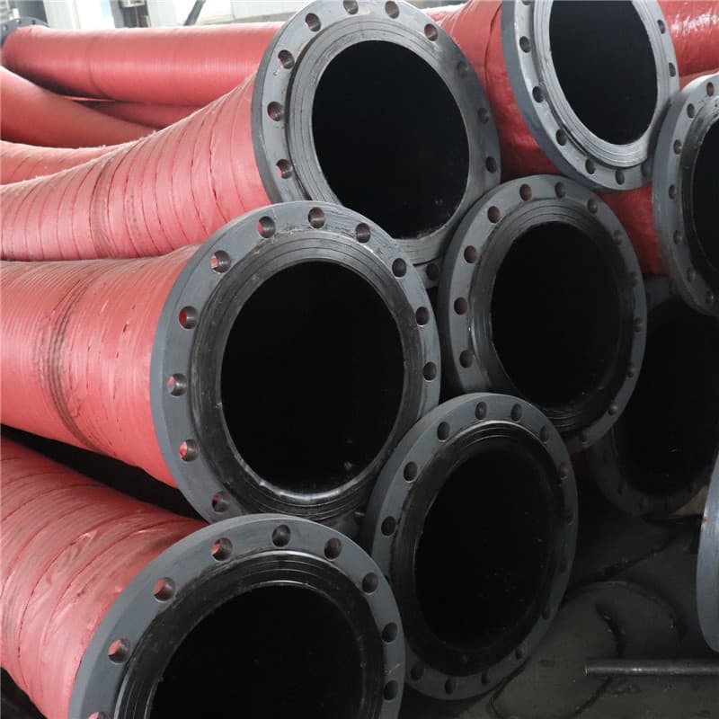 Customized low-pressure cloth-clamped water supply suction and discharge hose, flange-clamped cloth water supply hose, spot large-diameter steel wire winding pipe