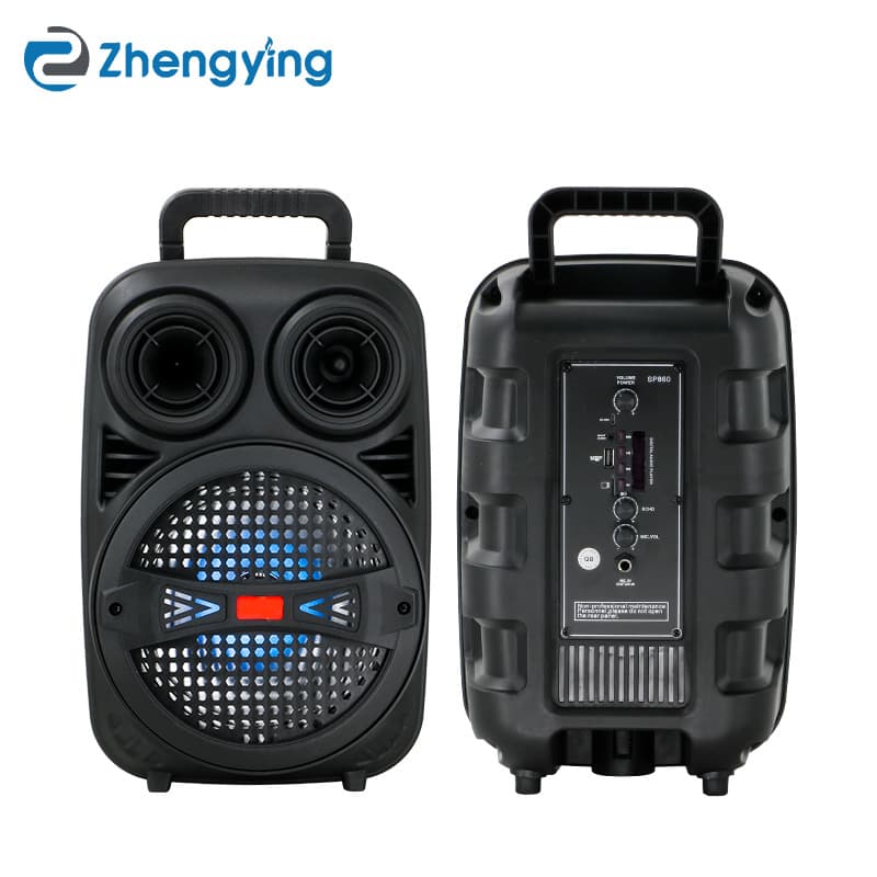 Square Dance Bluetooth Speaker with Large Volume, Outdoor Trolley Speaker, Subwoofer, High-Power Wireless Microphone, Karaoke Speaker