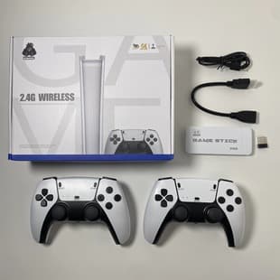 Hot M15 TV Game Console, HD Arcade Mini Retro Dual Player Home Game Console