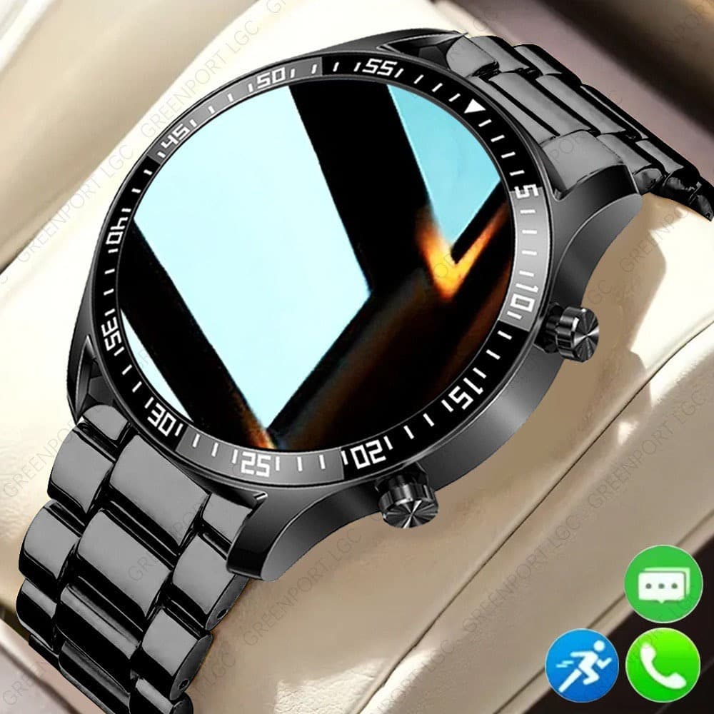 Smart Watch ⌚️ HW22 Round Screen Fitness Tracker Step Counter Sleep Monitor Full-Screen Touch Sports Watch Bluetooth Calling
