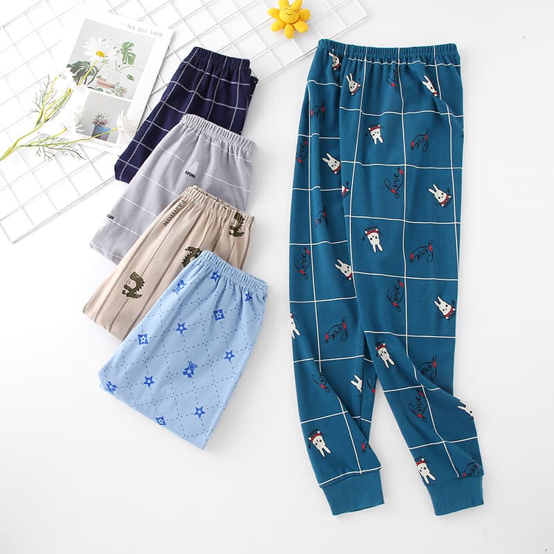 Plus Size Kids Pure Cotton Autumn Pants Warm Loose Underwear for Boys and Girls Fat Children Sleepwear Thermal Pantyhose
