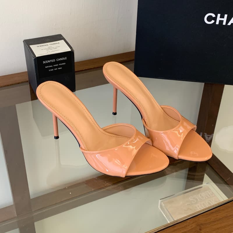 2026 New European and American Export Simple Catwalk Sexy Round Toe Thin Heel Ultra High Heel Wedding Shoes Sandals Large Size 9CM