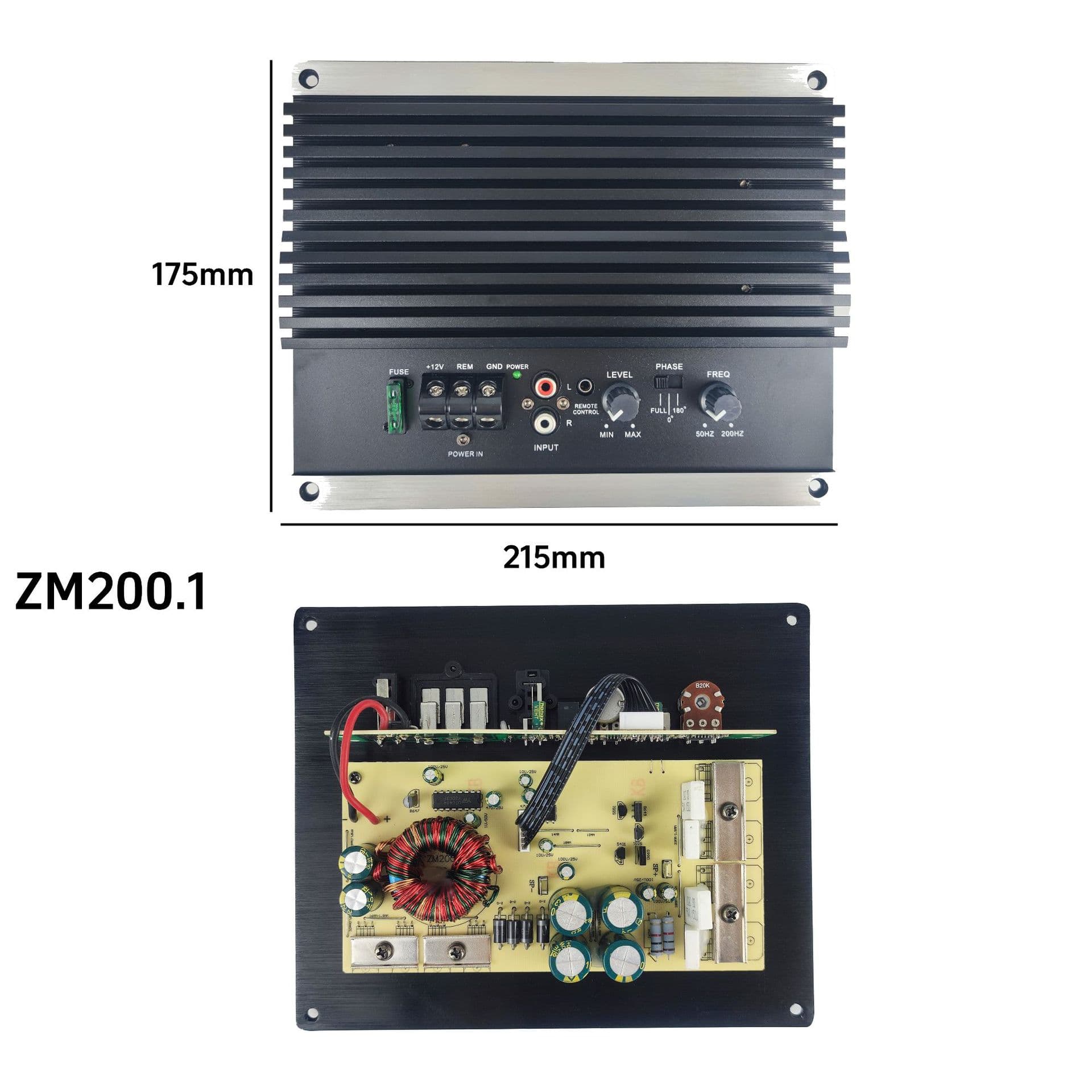 Custom Car Audio Accessories Factory Direct Car Subwoofer Amplifier Board PCB