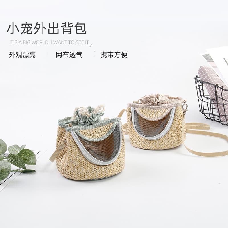 Small pets go out backpack, hamster sleeping nest, honey bag, flying squirrel, guinea pig nest, mobile small house, small villa backpack