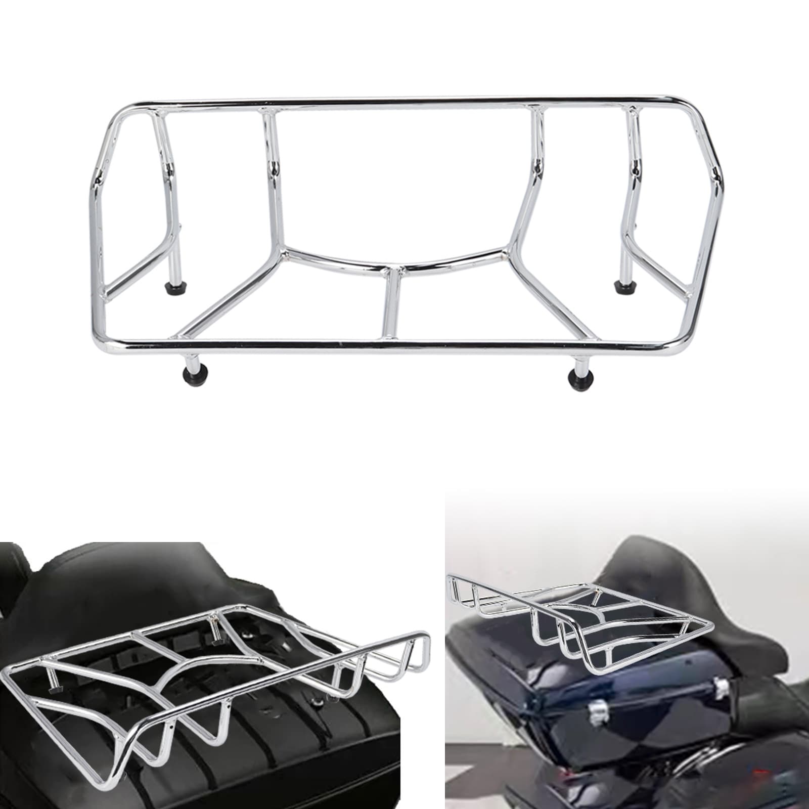 Motorcycle Tail Rack for Harley Touring Road Glide Street Glide Series Modified Trunk Luggage Rack Top Rack