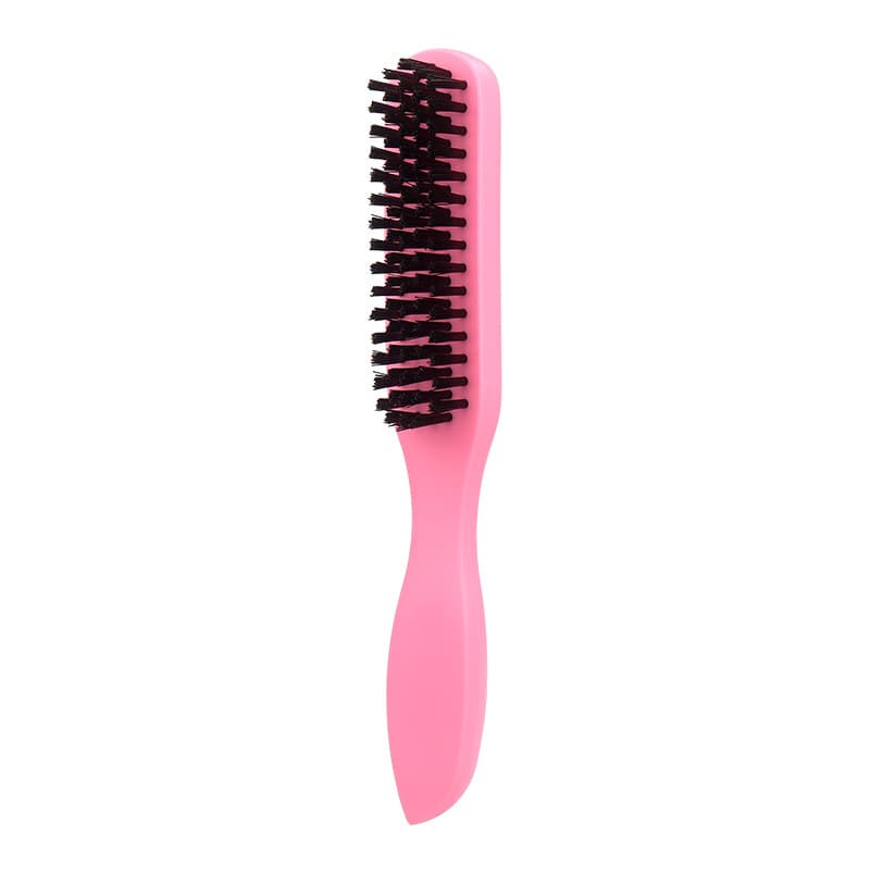 Amazon Men's Beard Brush Plastic Handle Bristle Hair Brush Barber Beard Styling Brush Shaving Brush