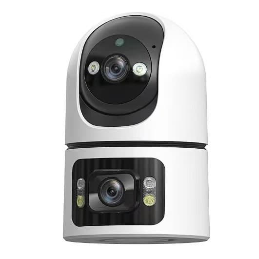 Xiao Ying Kan Kan OKAM Indoor Home Dual Lens Camera with Dual Screen Monitoring, Remote Mobile Intercom, and Rotation