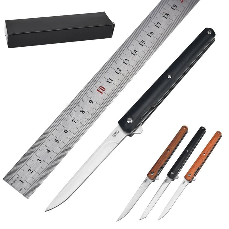Cross-border hot-selling knives, self-defense pocket knife, outdoor pocket knife, magic pen folding knife, outdoor camping equipment, fruit knife