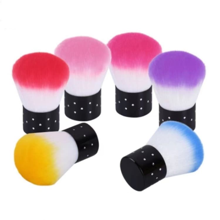 Nail Dust Brush Nail Brush Nail Cleaning Brush Mushroom Head Brush Makeup Brush Loose Powder Blush Brush