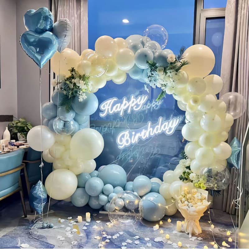 Birthday Balloon Set for Amazon Cross-Border, Birthday Scene Decoration Supplies, Wedding Party, Grand Opening Decor Balloons