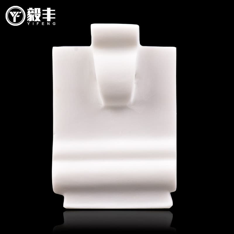 Square Han White Jade Cemetery Incense Burner for Qingming Festival Ancestral Worship at Home