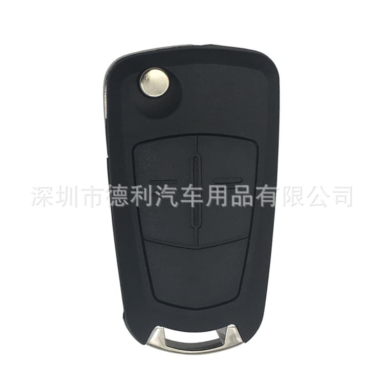 For Opel 2-Button Foldable Car Key Case Key Fob Remote Shell