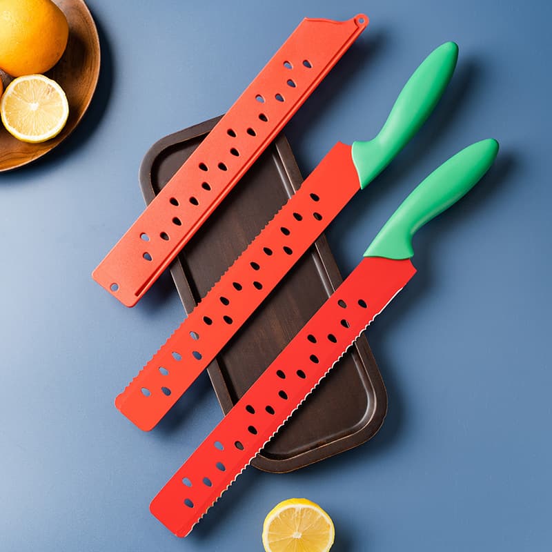 Creative Stainless Steel Serrated Bread Knife Kitchen Toothed Fruit Knife Household Saw Knife Baking Knife Bread Cutting Knife