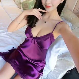 Wholesale Lingerie Multi-Color Sexy Sleepwear Women Hot Lace Camisole Pajamas Home Dress Drop Shipping