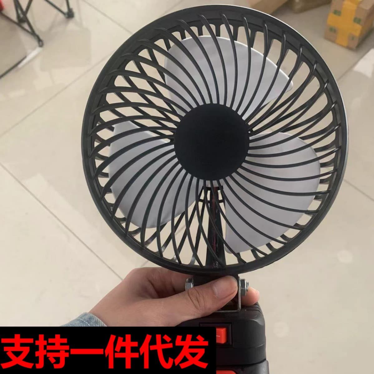 Silent fan, lithium battery fan wholesale, ultra-long battery life for outdoor, dormitory, travel, USB rechargeable, e-commerce exclusive