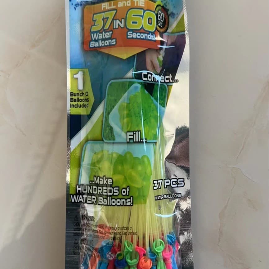 Water Balloon Filler, Water Balloons for Water Fights, Quick-Fill Water Bombs, Wholesale Refill Pack Toy