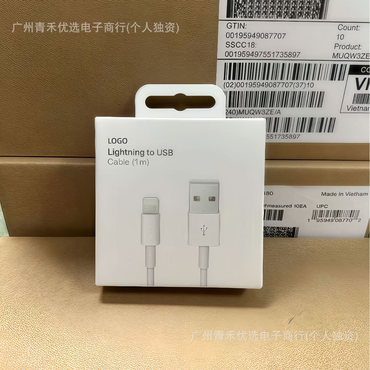USB-Lighting compatible original data cable for iPhone Xs, Apple 8/12/14 charging cable, universal for iPad