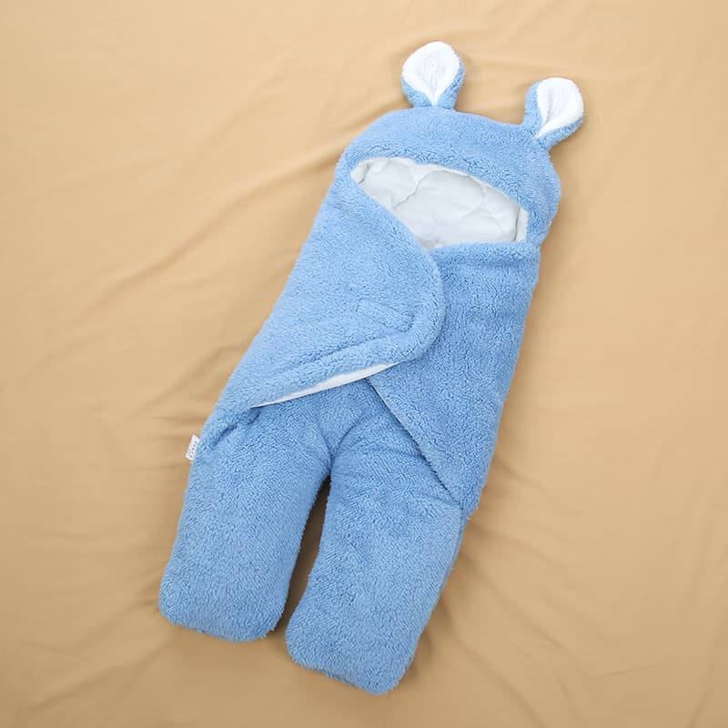 Swaddle Blanket Baby Newborn Autumn Winter Thickened Newborn Swaddle Baby Sleeping Bag Anti-Startle Swaddle Baby Products