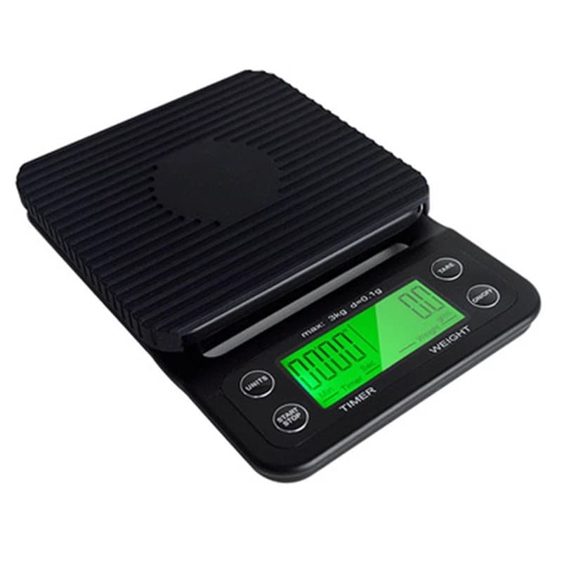 Amazon Cross-border Pour-over Household Coffee Scale, Electronic Scale, Kitchen Scale, Coffee Scale 3KG with Timer Function K07