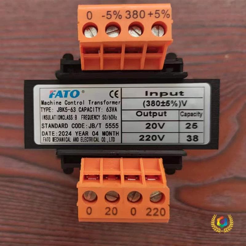 ✅ Huatong Kaishan Screw Air Compressor Transformer JBK5-63VA/100VA 380V to 220V/20V In Stock