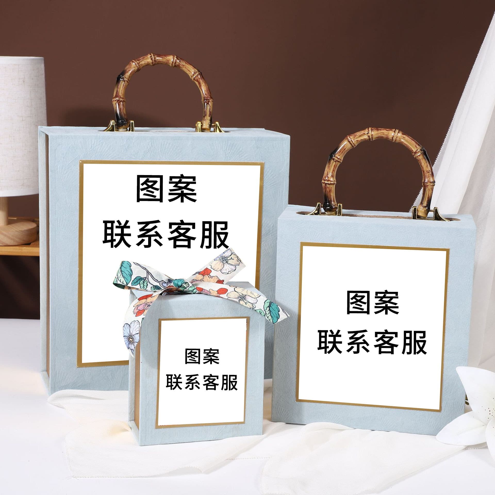 Mystery Garden Gift Box Empty Box for Bridesmaid Favors, Premium Candy Packaging Box