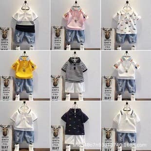 2026 Summer New Style Boys' Fashionable Sports Two-Piece Set