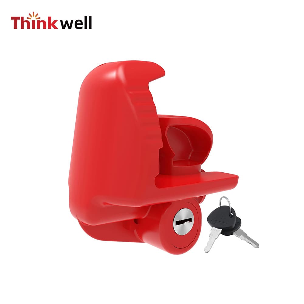 Cross-Border Factory Trailer Connector Ball Cover Anti-Theft Lock Travel Outdoor Car Modification Accessory Solid Trailer Tongue Lock