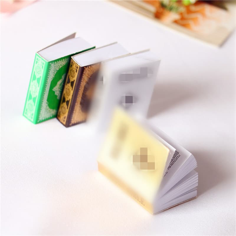 Dollhouse 1:12 Miniature Dollhouse Tiny Furniture Accessories Book BJD Scene Photography Flip Book