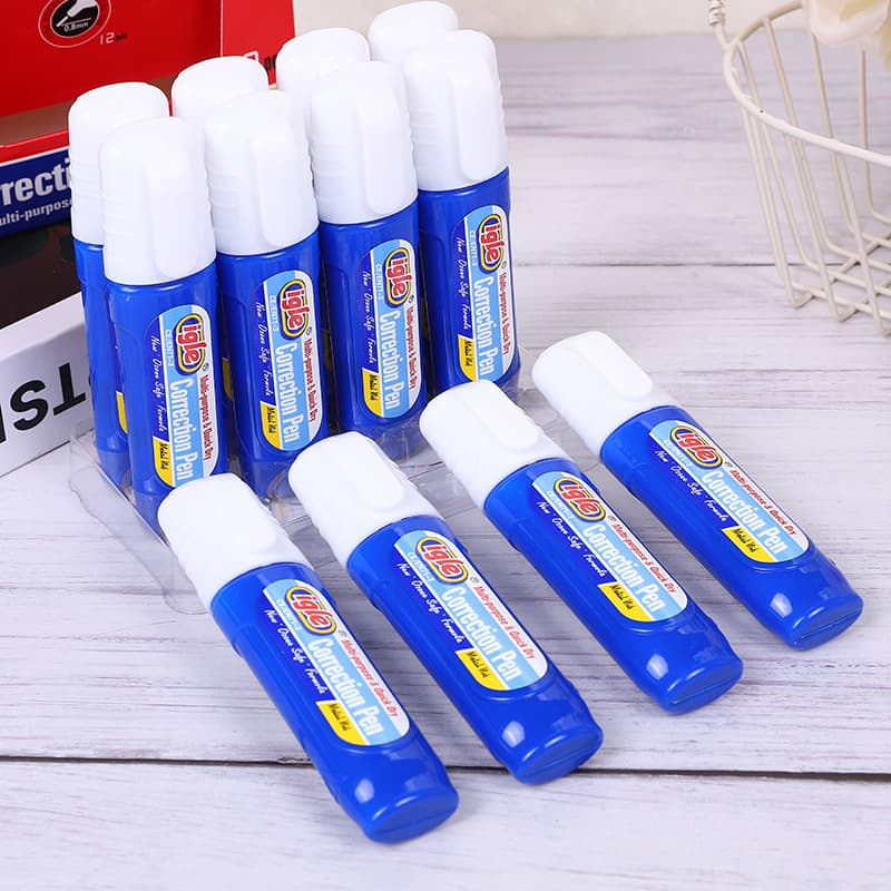 Correction Fluid Safe Quick-Dry Erasing Fluid for Students Large Capacity Erase Writing