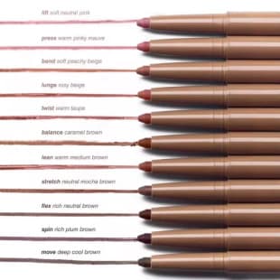 Cross-border hot product Rhode Hailey peptide lip shape matte highlighting dual-ended silky multi-peptide lip liner
