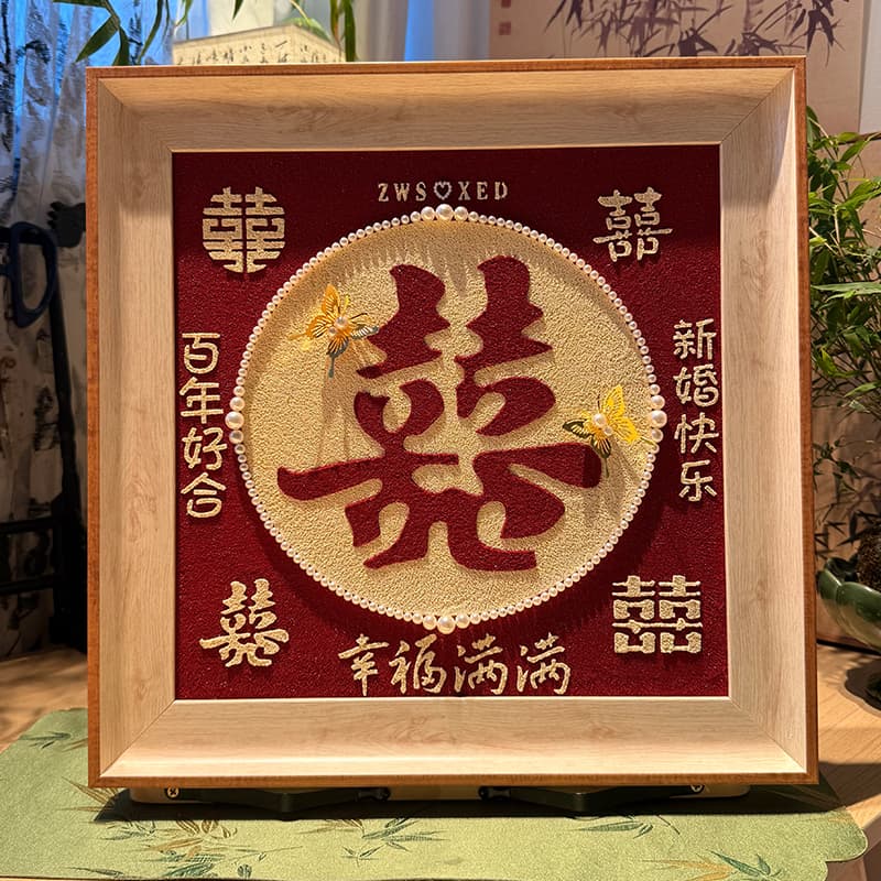 Newlyweds, weddings and engagement gifts, quartz sand texture painter diy material package for sisters, sisters and besties.