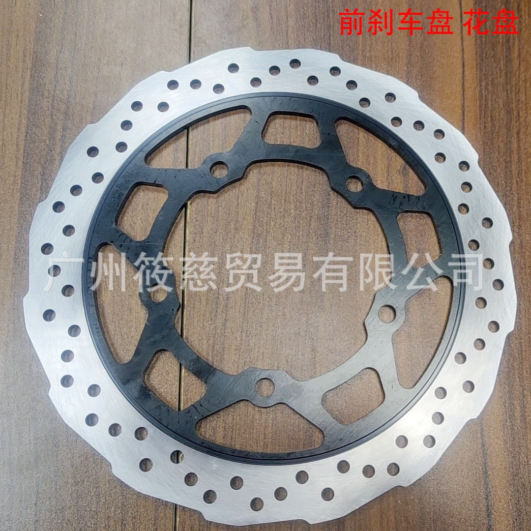 Compatible with Suzuki DL250 GSX250 Front Disc Brake Rotor, Front Brake Disc, Flower Disc