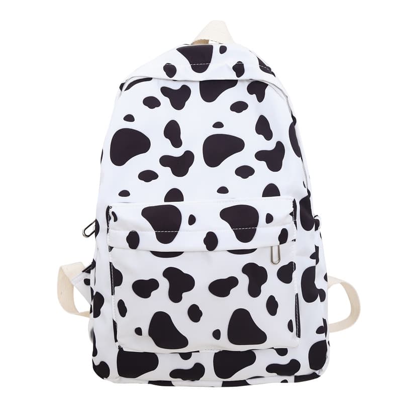 Cute Personalized Large-Capacity Printed Backpack for Middle and High School, Fresh Campus Style Casual Travel Backpack