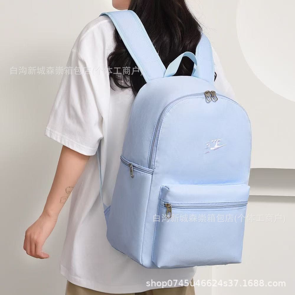 Cross-Border Factory Trendy Backpack for Men and Women Campus Large Capacity Student Backpack Lightweight Travel Backpack
