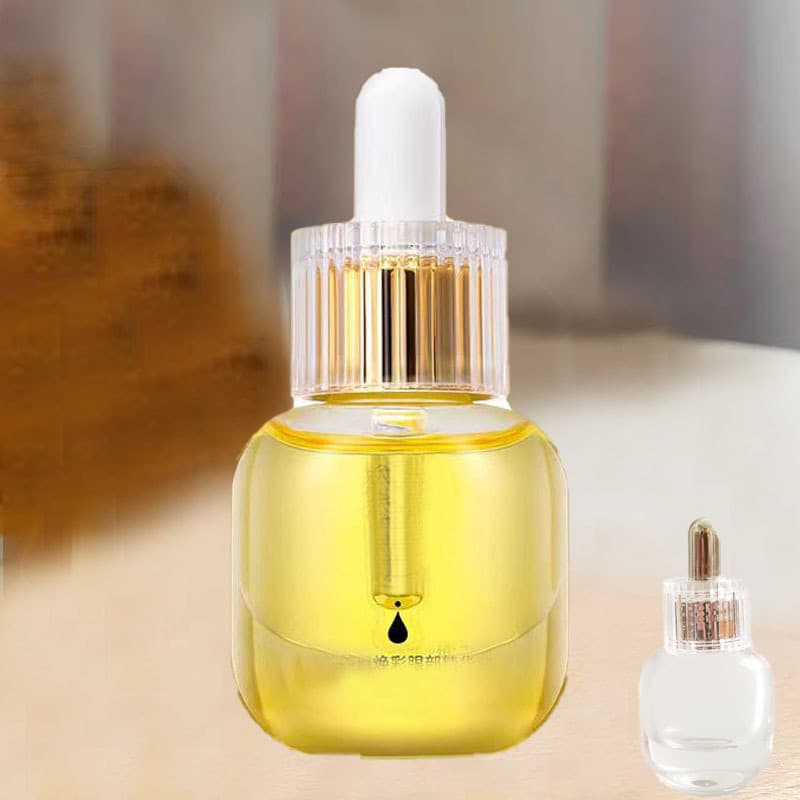 New press-type lotion essence cosmetic packaging, gradient color dispensing glass bottle, 50g cream/ointment empty jar