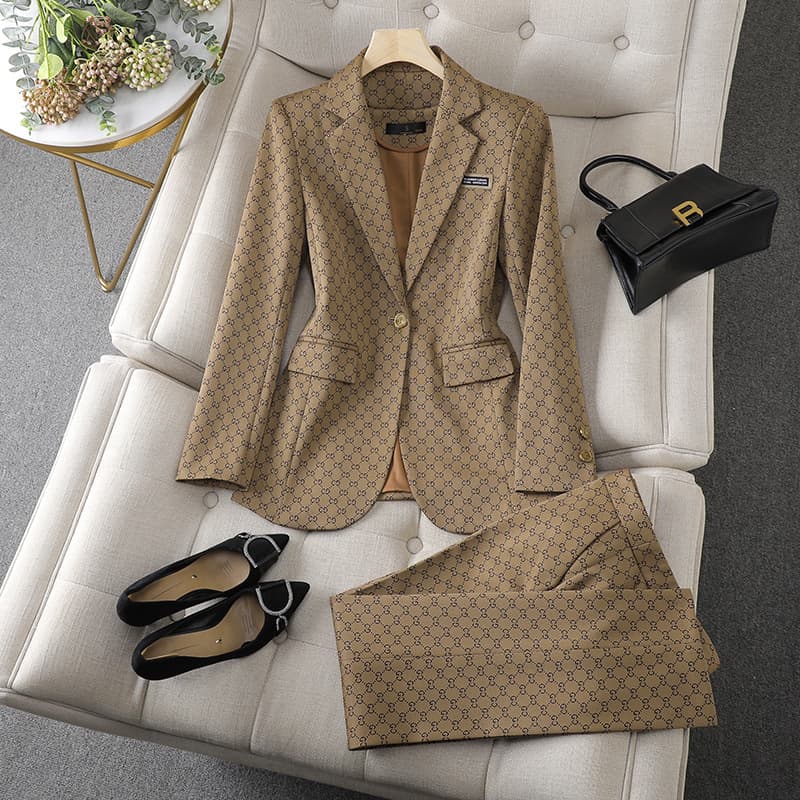 Wholesale New Arrival OL Match Set Woman Career Women Professional