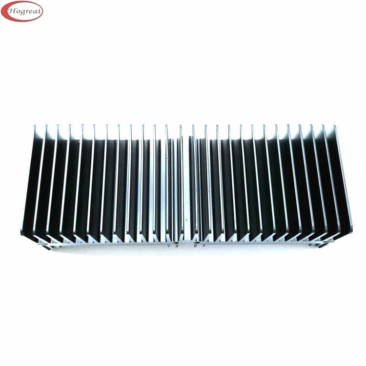 Custom Molded Heat Sink Aluminum Radiator Aluminum Profile Deep Aluminum Profile Custom Processing Manufacturer