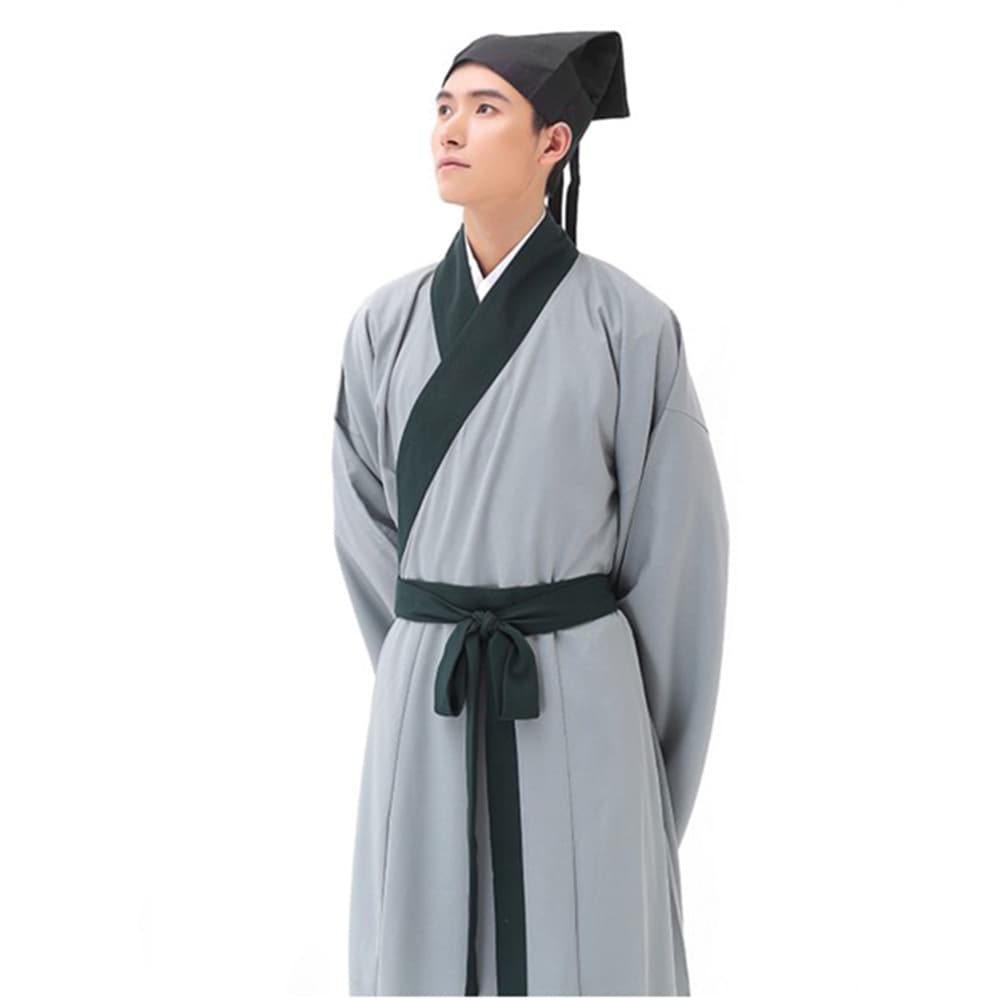 Costumes for men in ancient costumes, Song Dynasty scholar's attire, Hanfu long gowns, and film and television performances.