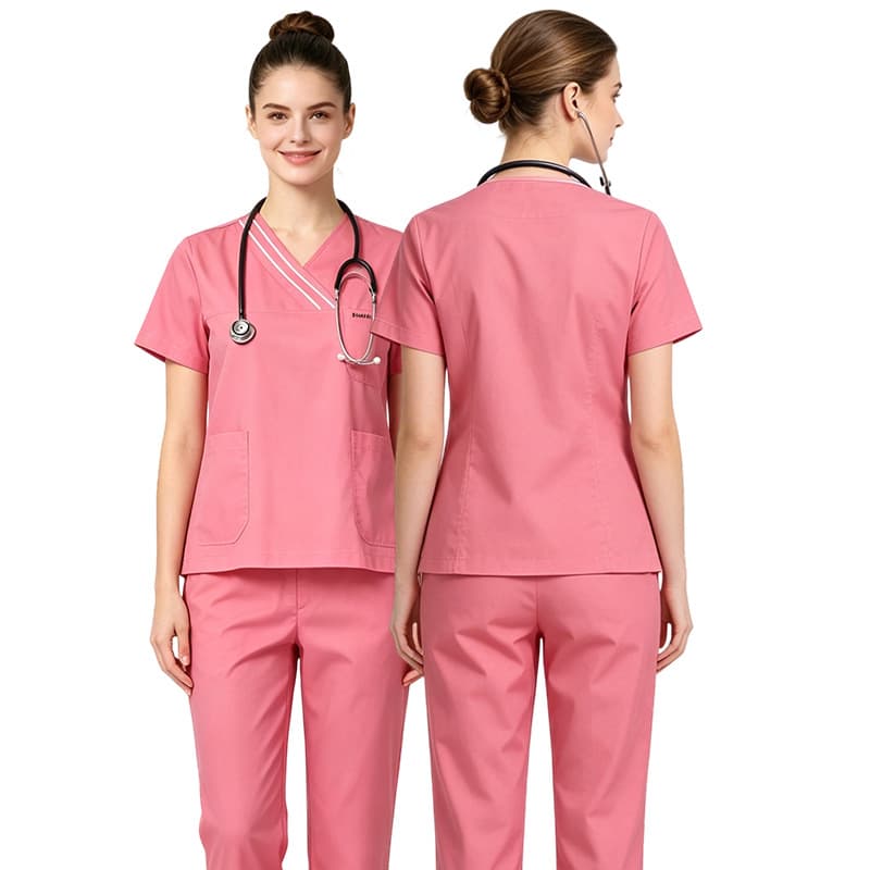 Medical High-End Beauty Salon Workwear Solid Color Medical Split Set Operating Room Sterile Scrub Suit