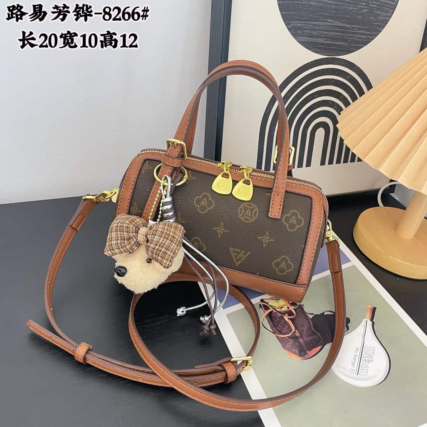 Louis Fanghua cross-border best-selling women's bag 2026 new letter printed shoulder crossbody bag handbag bags wholesale