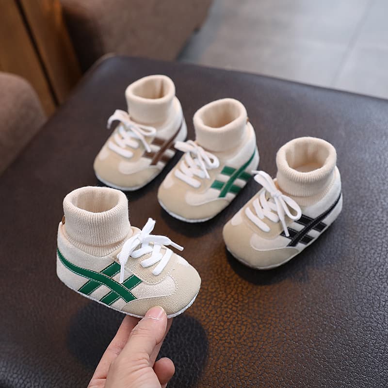 Cross-border spring and autumn baby shoes for boys and girls 0-1 years old, non-falling soft-soled non-slip toddler shoes 6-12 months old