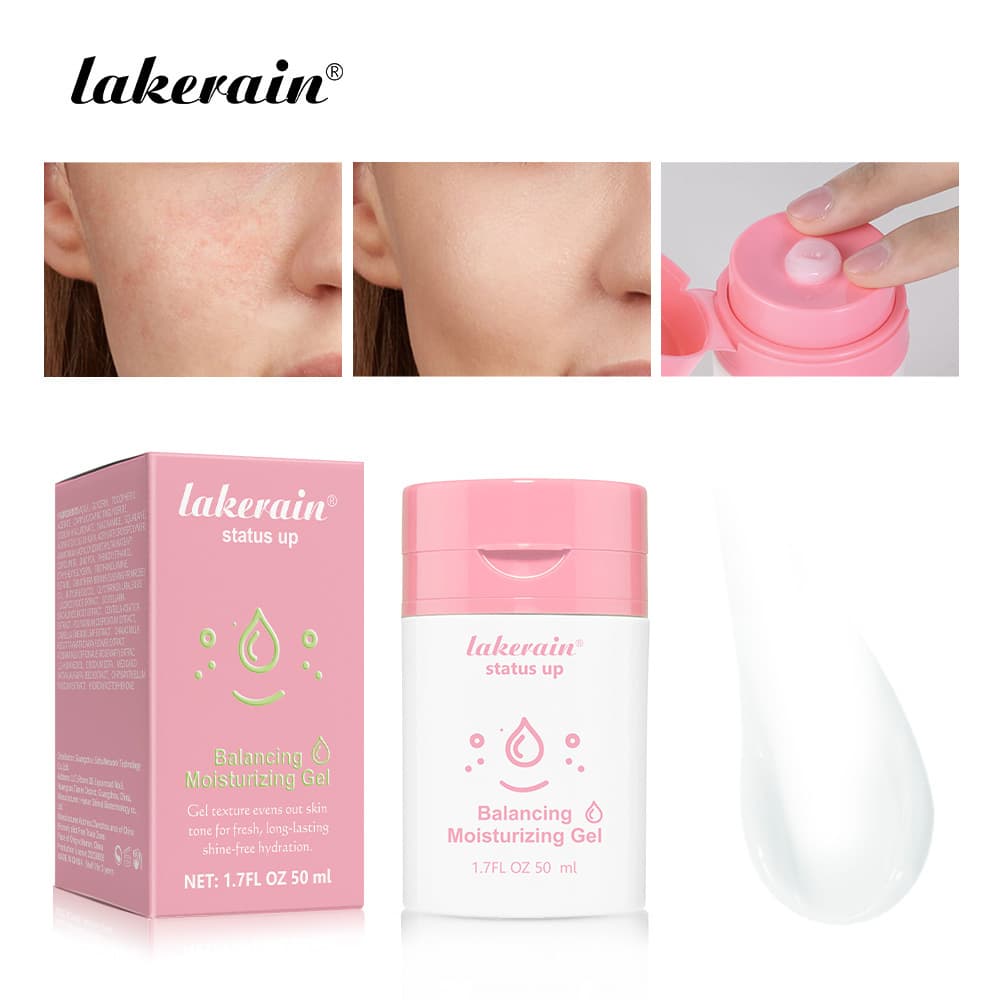 Cross-Border Lakerain Bubble Balancing Skin Moisturizing Gel Anti-Blue Light Hydrating Facial Moisturizing Cream
