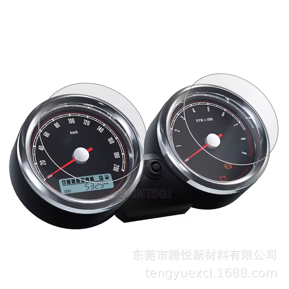 Suitable for Royal Enfield Meteor 650/350 HD explosion-proof film, anti-reflective film, motorcycle modification film instrument
