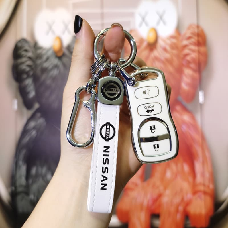 Suitable for Nissan Classic Sylphy NV200 Remote Control New Luowei D50 Qichen R30 R50X Car Key Case