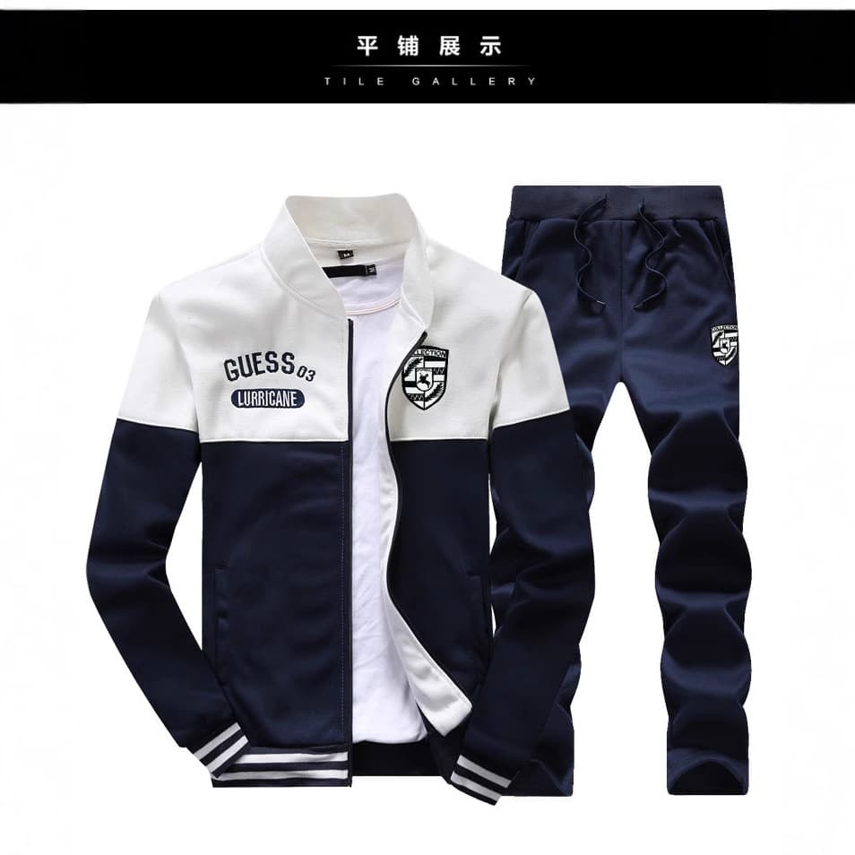Factory Direct 2019 Autumn Men's Set Casual Comfortable Men's Sweatpants Hoodie Two-Piece Men's Clothing Wholesale