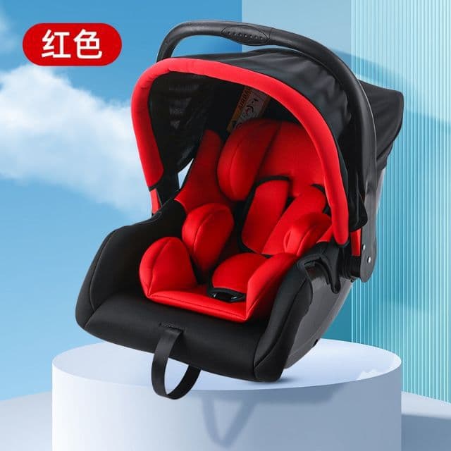 Infant Car Seat Carrier Bassinet for Newborns 0-12 Months, Reclining Baby Car Bed
