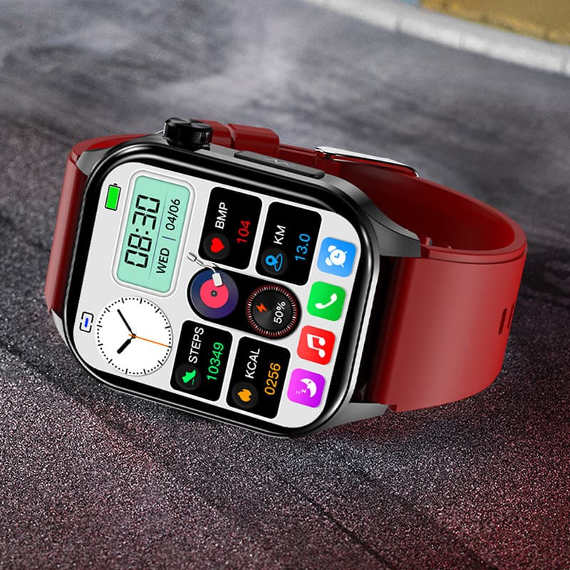 ET580 Smart Watch with Bluetooth Calling, Mini Games, Heart Rate, Sleep, Health Monitoring, Sports Watch