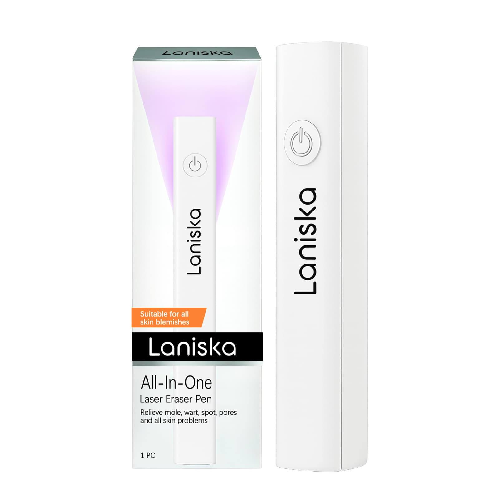 LANISKA Skin Care Pen Gentle Cleansing Massage Skin Care Smooth Portable Design Daily Care
