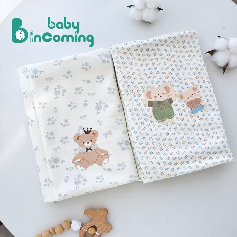 Newborn Cotton Delivery Room Wrap Set Class A Baby Swaddle Blanket Infant Combed Cotton Coverlet for All Seasons