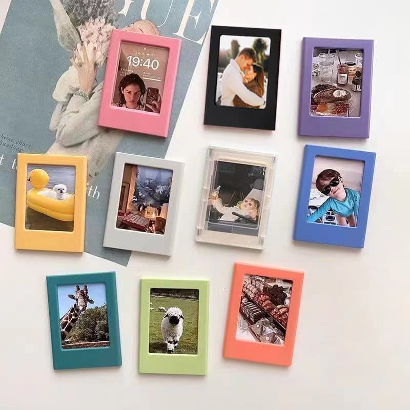 Amazon TEMU Hot Selling Polaroid 3-Inch Magnetic Photo Frame Creative DIY Magnet Frame Fun Magnetic Small Frame
